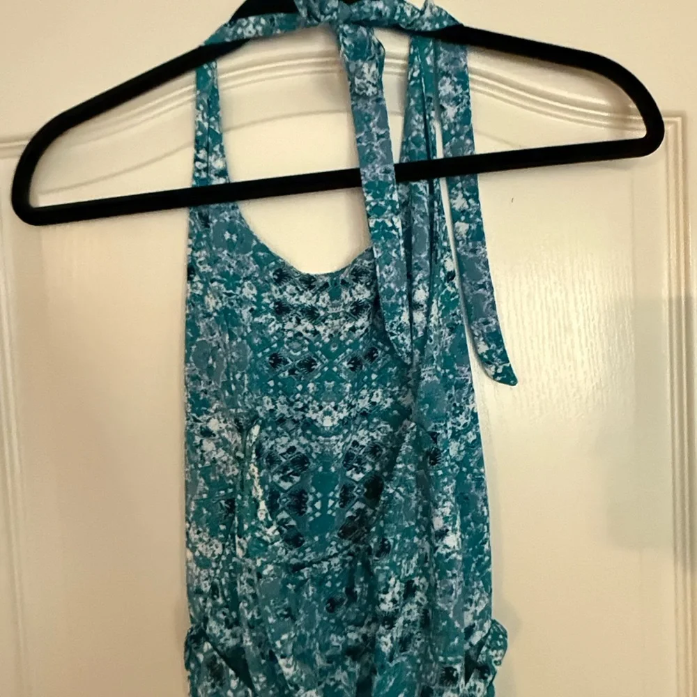 Forever 21 maxi halter dress size s